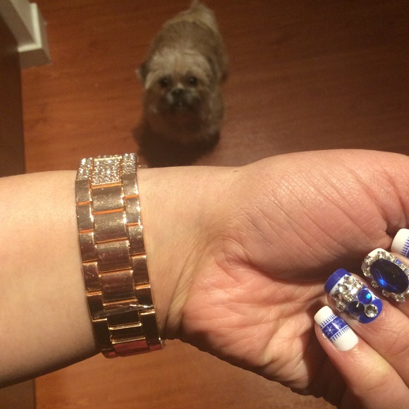 💎 Gorgeous Diamond Watch NEW 💎 - Picture 3 of 8